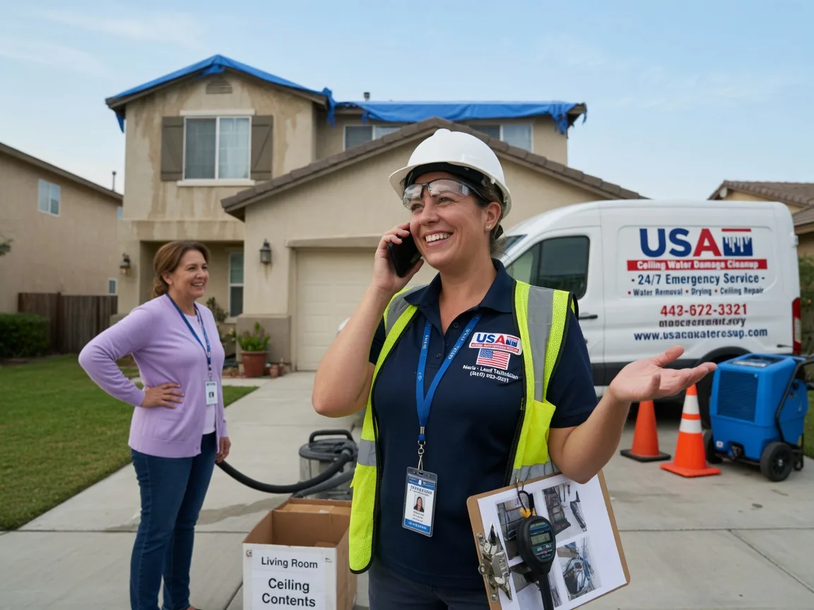 Ceiling Water Damage Restoration Warnock, OH FAQs